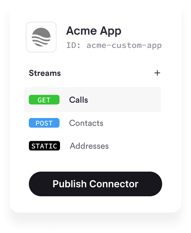Build your own connectors